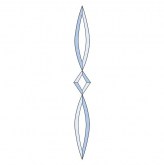 DB 305  фацеты, бевелсы Decra Bevels, bevels, витражные материалы купить или заказать